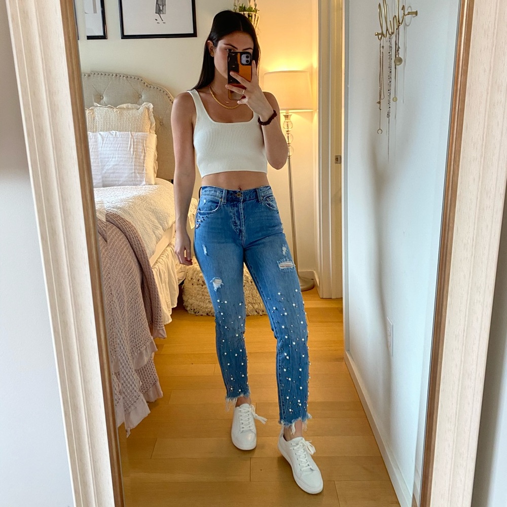 Pistola High Rise Pearl Jeans